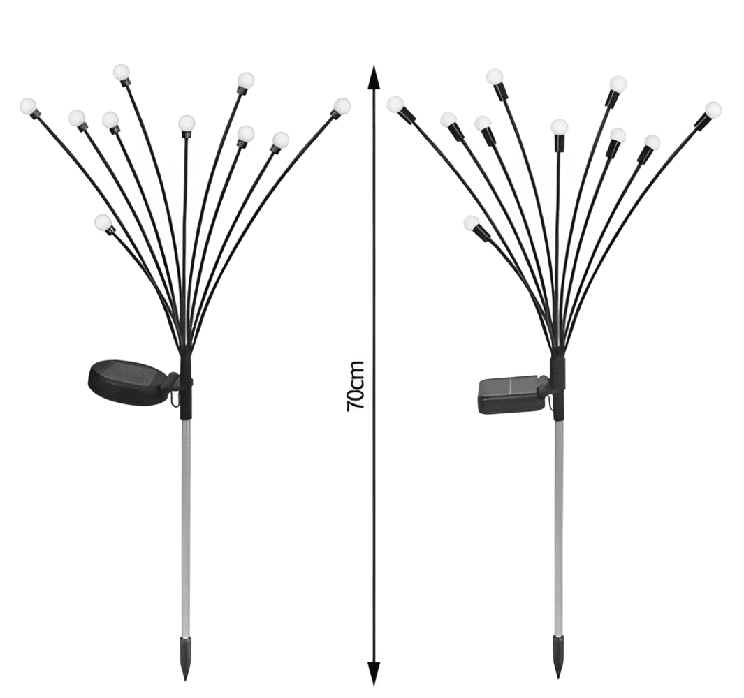 FireflyGleam – Luci da Giardino a LED Solari per Esterni