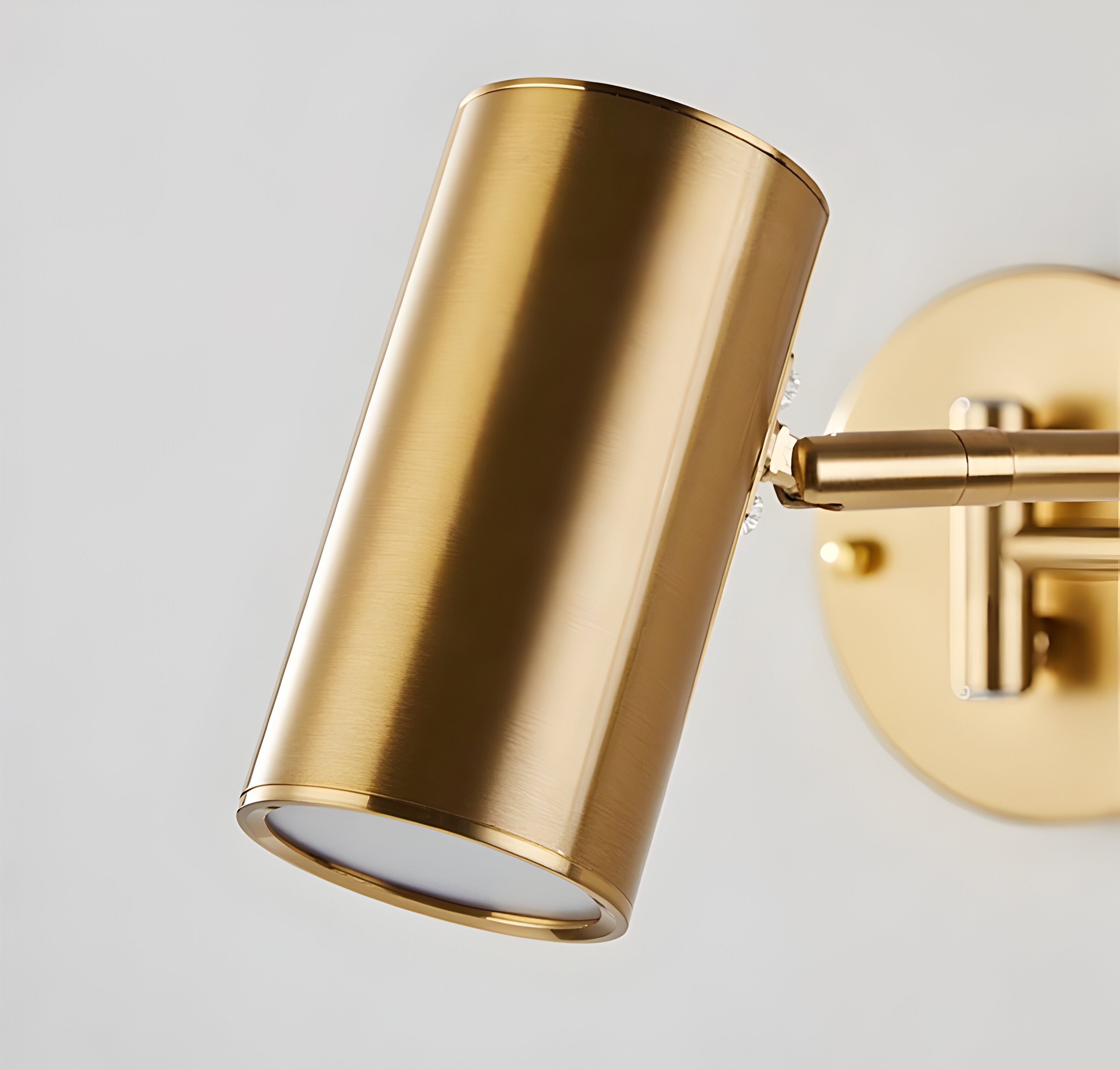 FlexaLume – Lampada da Parete Regolabile in Oro e Nero per Camera da Letto e Lettura