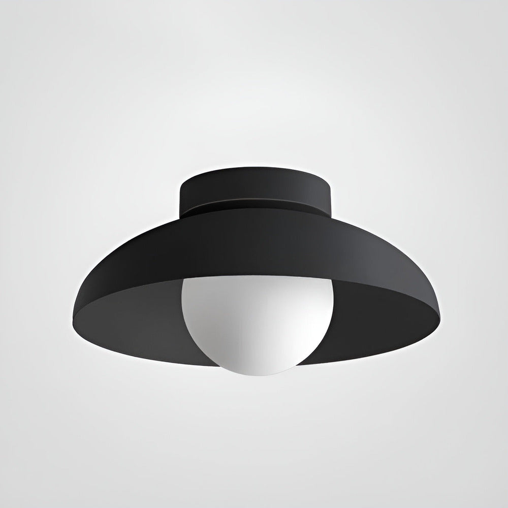 WabiSabi Luxus – Lampada da soffitto giapponese in vetro e ferro per soggiorno e cucina
