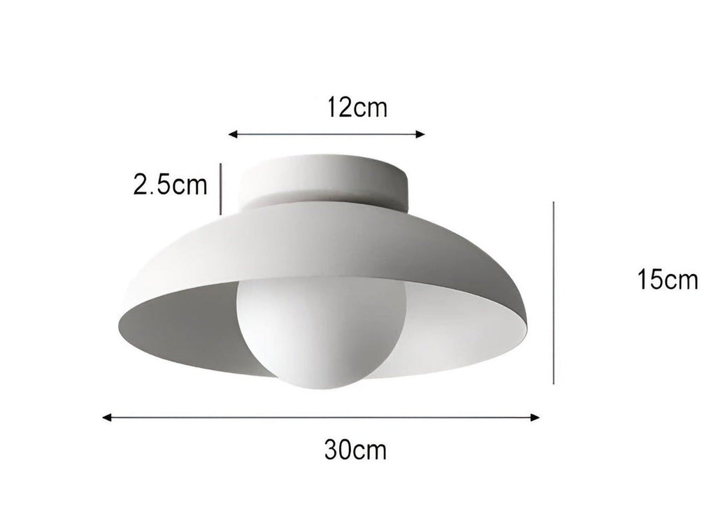 WabiSabi Luxus – Lampada da soffitto giapponese in vetro e ferro per soggiorno e cucina