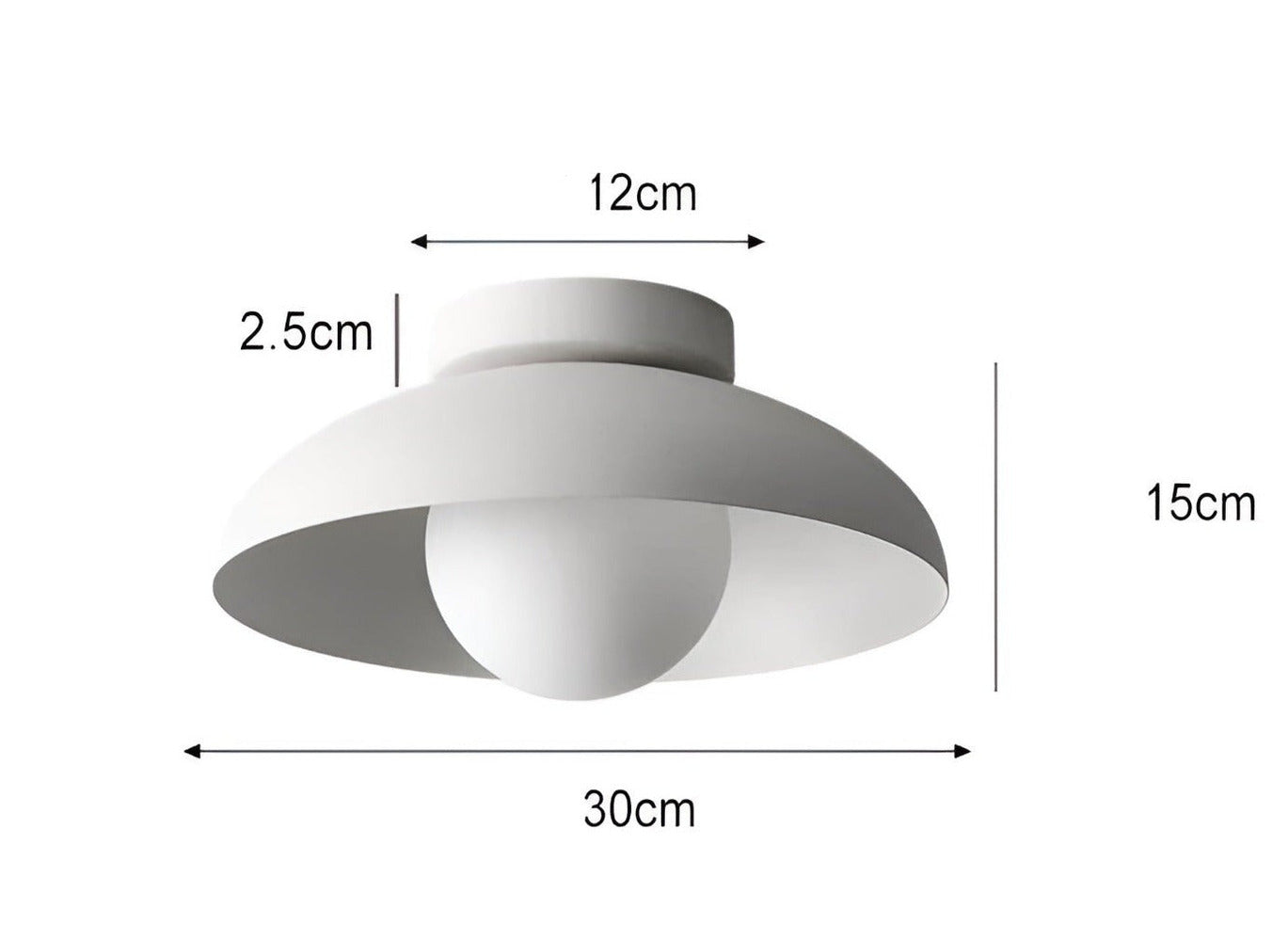 WabiSabi Luxus – Lampada da soffitto giapponese in vetro e ferro per soggiorno e cucina