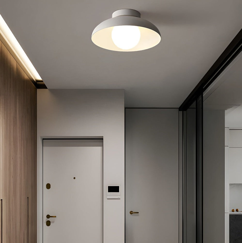 WabiSabi Luxus – Lampada da soffitto giapponese in vetro e ferro per soggiorno e cucina