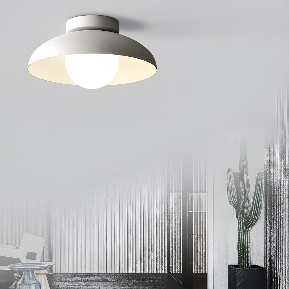 WabiSabi Luxus – Lampada da soffitto giapponese in vetro e ferro per soggiorno e cucina