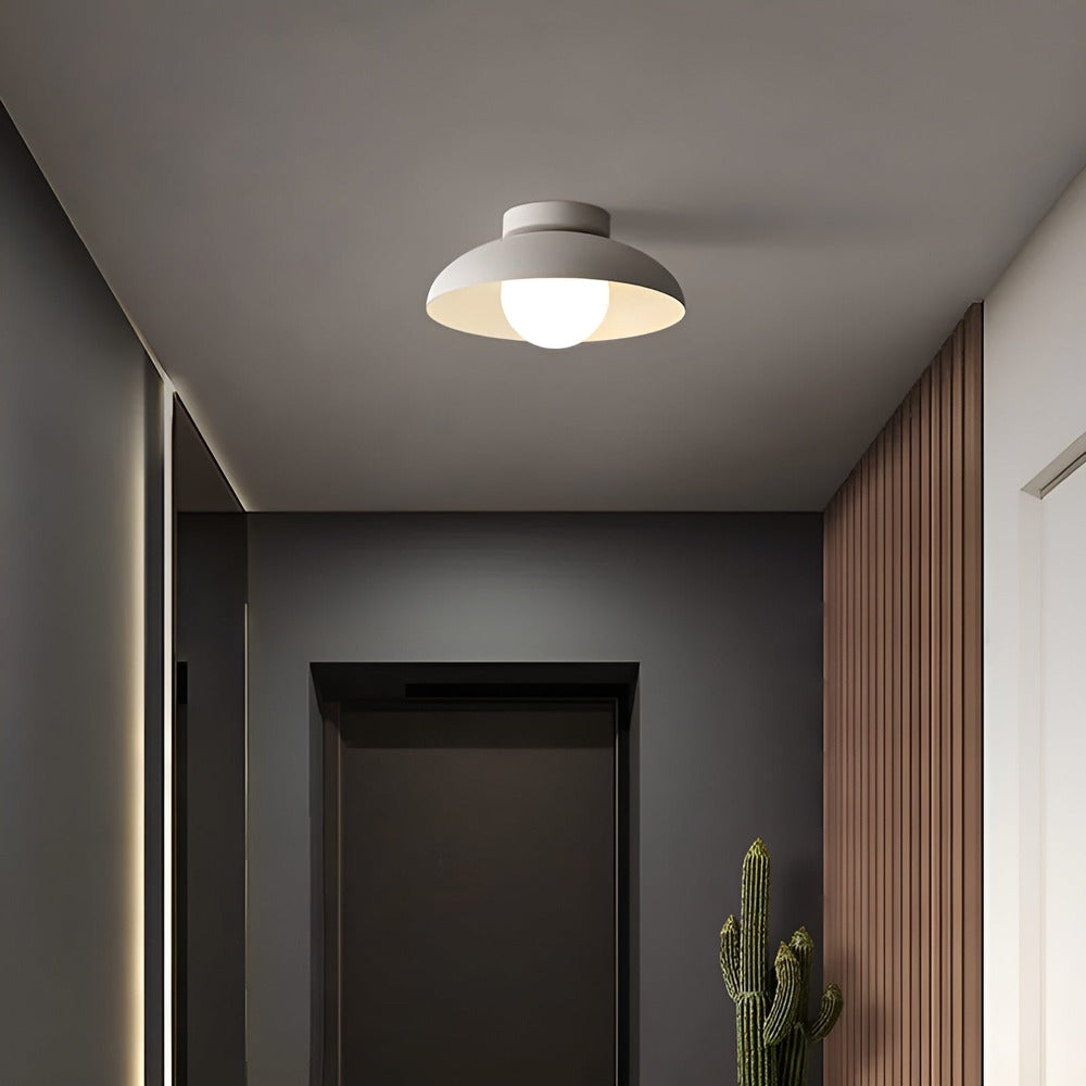 WabiSabi Luxus – Lampada da soffitto giapponese in vetro e ferro per soggiorno e cucina