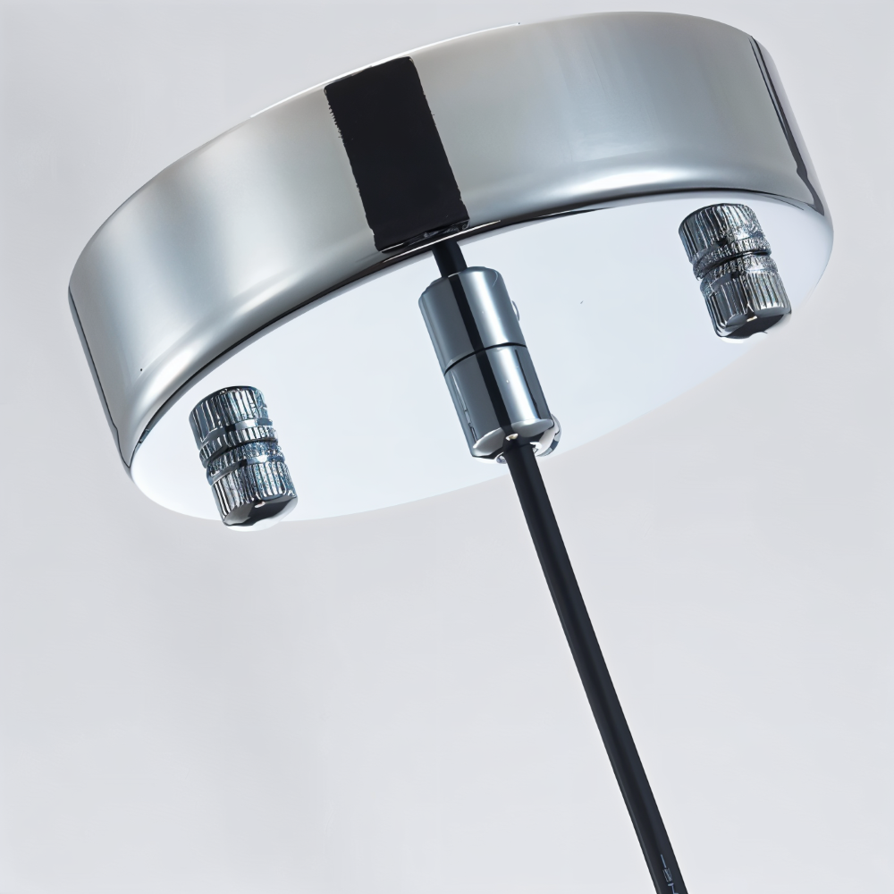 AmberDuo – Lampada a sospensione in vetro retro in stile Bauhaus
