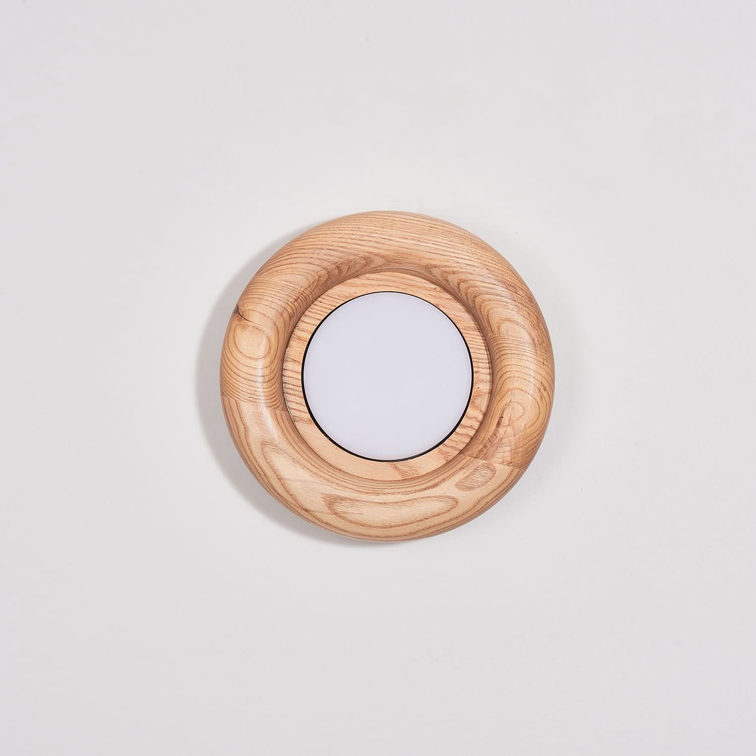 Orbitus LED Wall Light – Cornice in Legno Moderna