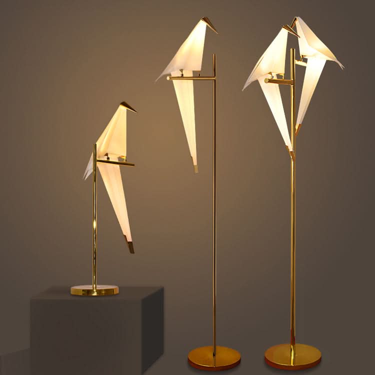 Lampada da Parete a Forma di Uccello Origami Magnetico – Lampada LED Calda