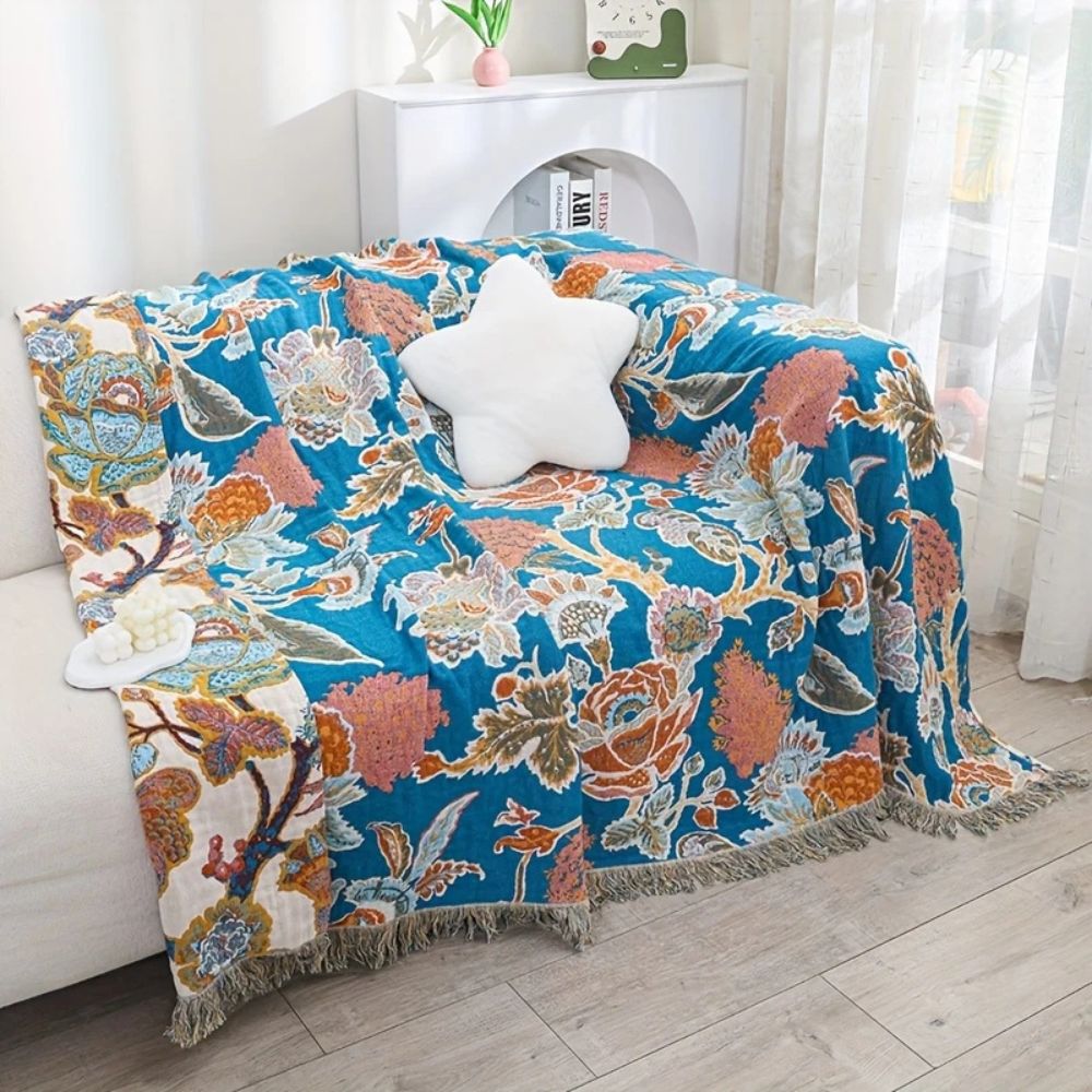 Coperta in Cotone da Giardino Ornamentale