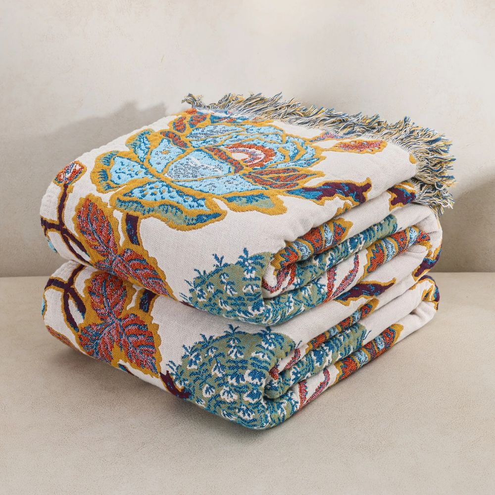 Coperta in Cotone da Giardino Ornamentale
