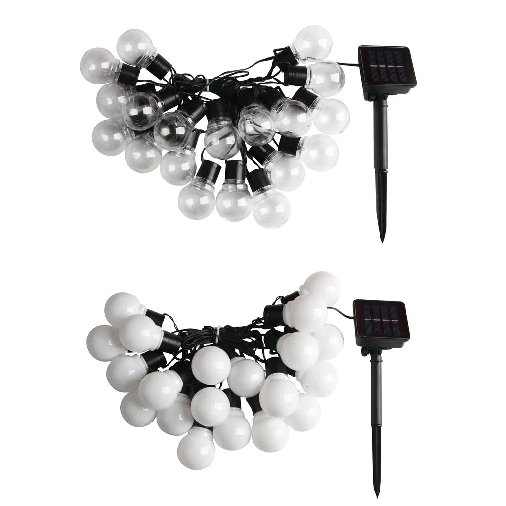 Luci a Stringa Impermeabili per Esterni - Illuminazione Solare per Giardini e Terrazze