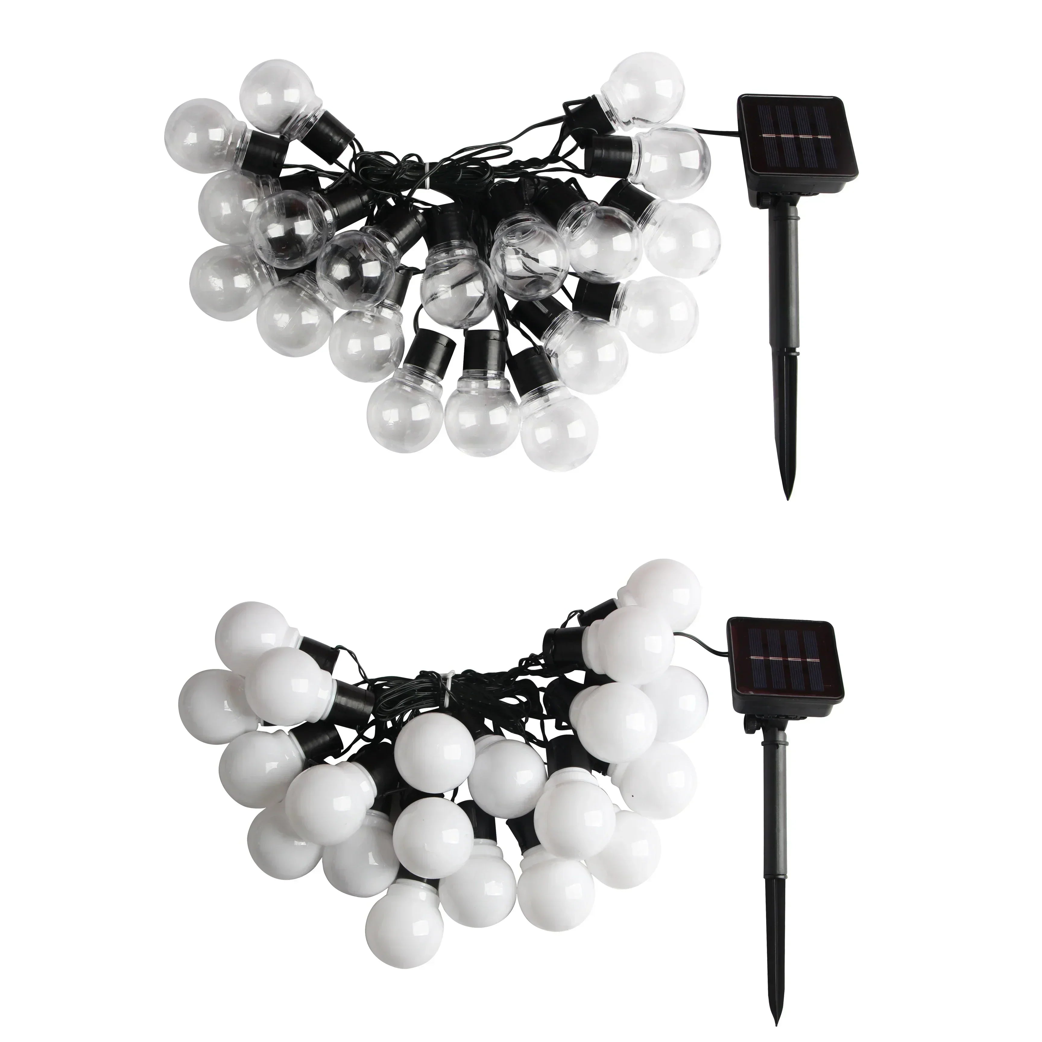 Luci a Stringa Impermeabili per Esterni - Illuminazione Solare per Giardini e Terrazze