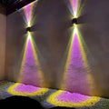 Luci solari impermeabili per esterni – Lampade a LED da parete per giardino e terrazza