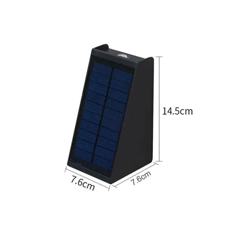 Luci solari impermeabili per esterni – Lampade a LED da parete per giardino e terrazza
