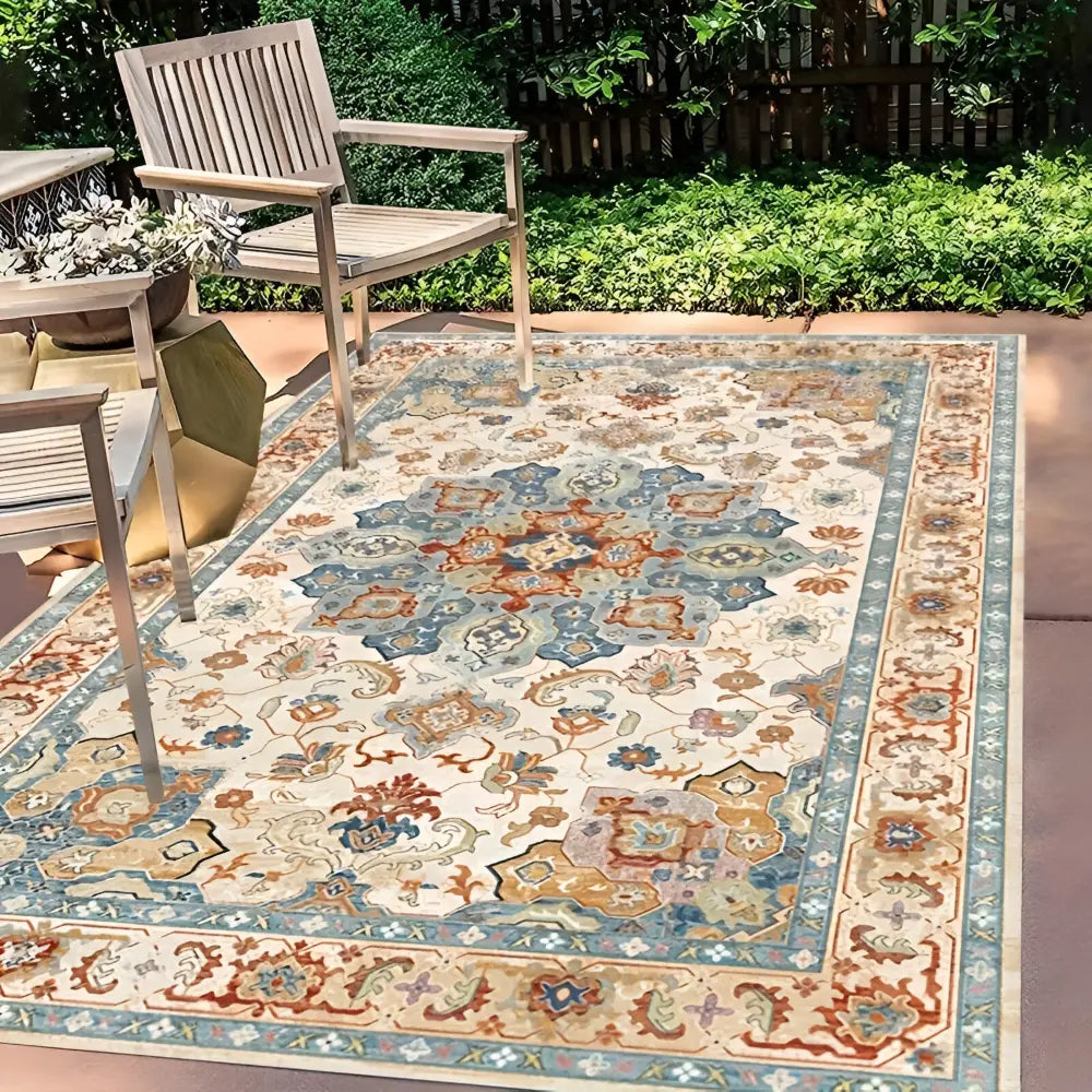 Tappeto da esterno | Retro antiscivolo in PVC | Stile nordico | FjordFloor