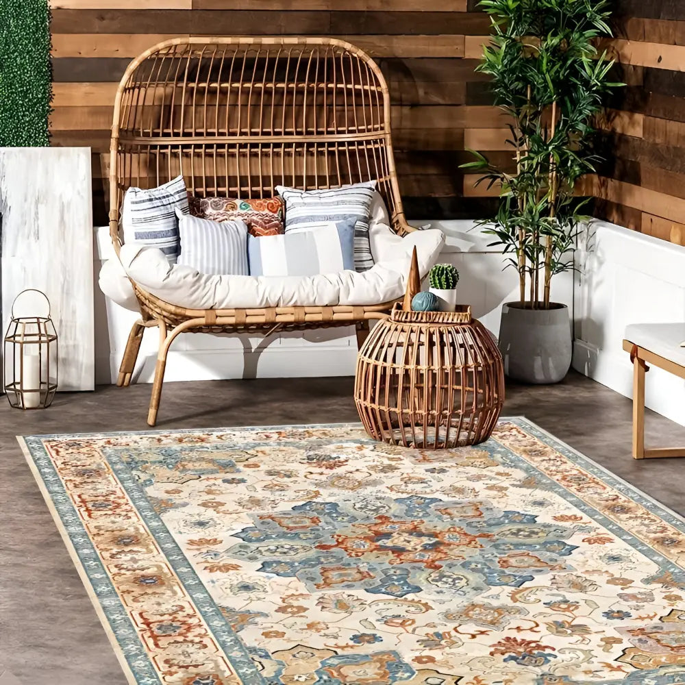 Tappeto da esterno | Retro antiscivolo in PVC | Stile nordico | FjordFloor