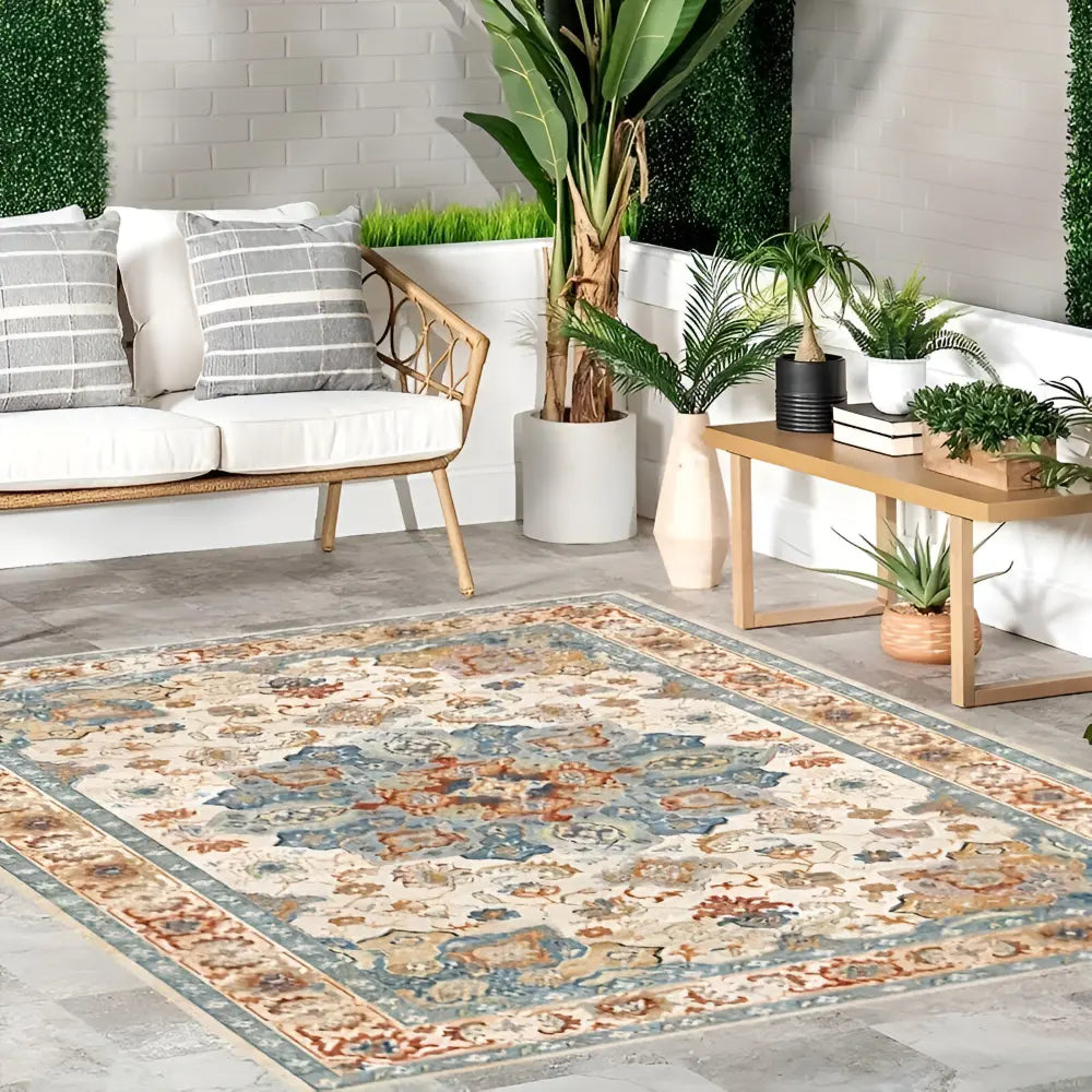 Tappeto da esterno | Retro antiscivolo in PVC | Stile nordico | FjordFloor