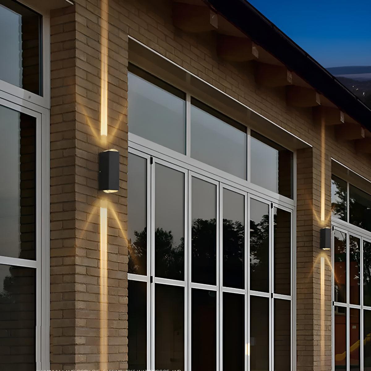 Luce da Parete Esterna Su Giù con Faretto