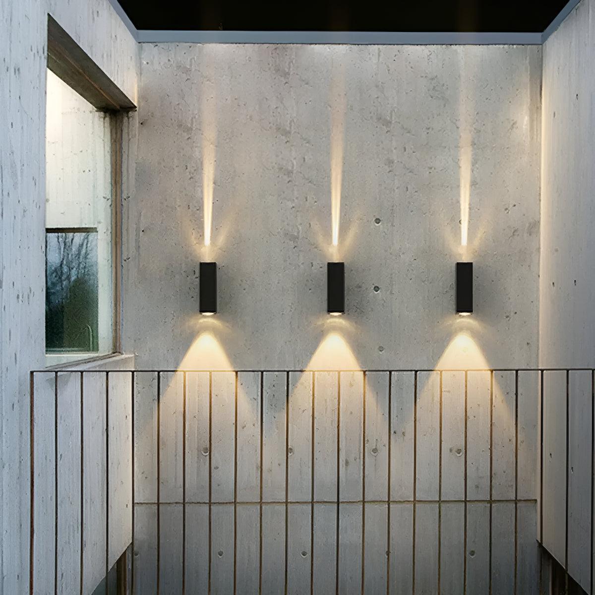 Luce da Parete Esterna Su Giù con Faretto