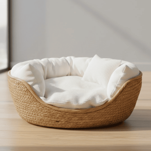 BAMBOONEST – Divano per gatti ecologico con design in cotone traspirante