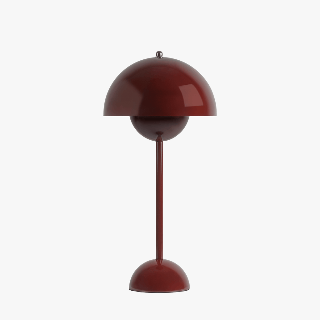 Lioraelle | Lampada da Tavolo con Finitura Lucida e Design Parabolico Scultoreo per Illuminazione Ambientale Morbida