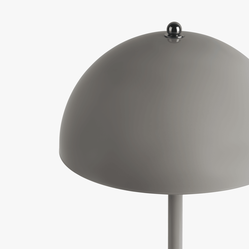 Lioraelle | Lampada da Tavolo con Finitura Lucida e Design Parabolico Scultoreo per Illuminazione Ambientale Morbida