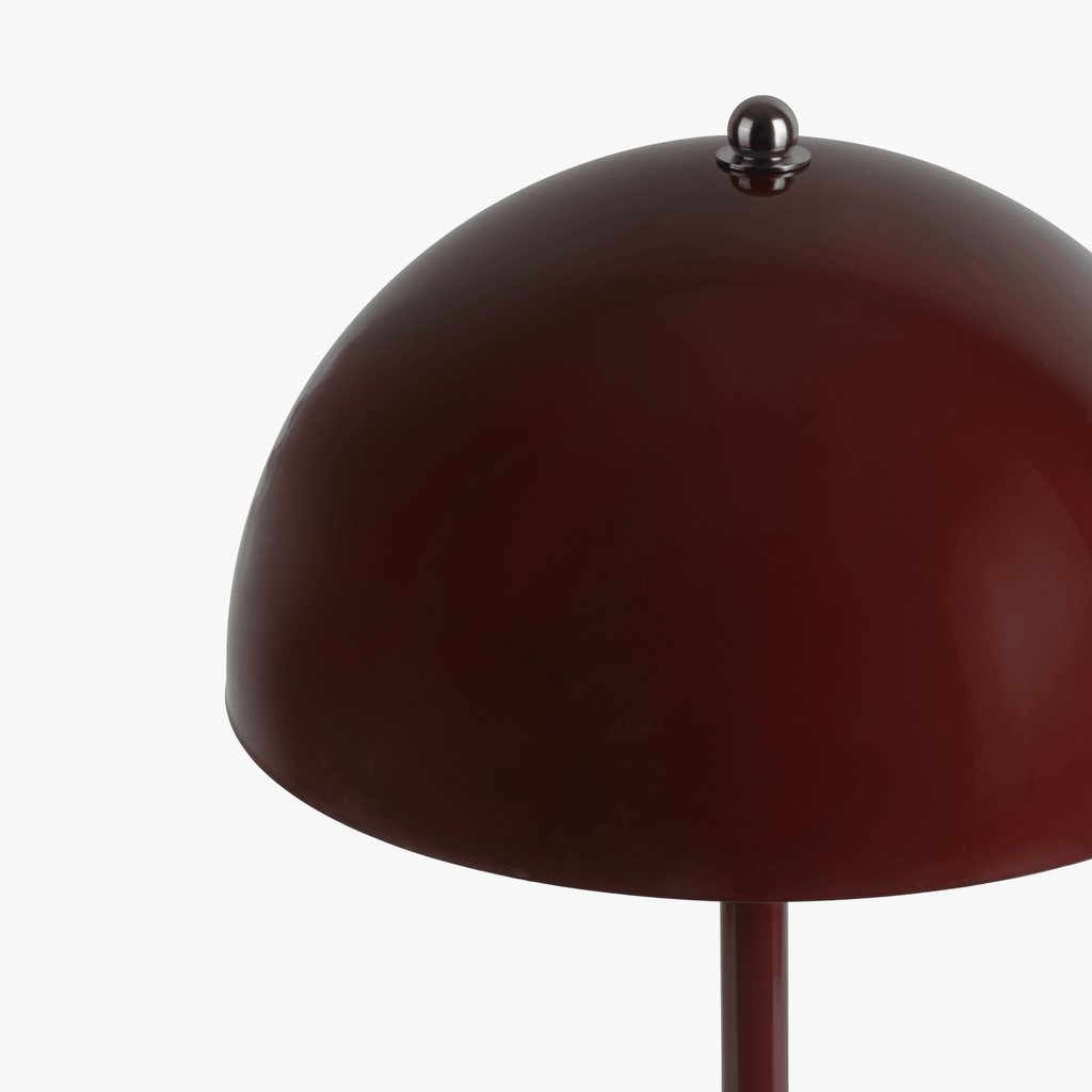 Lioraelle | Lampada da Tavolo con Finitura Lucida e Design Parabolico Scultoreo per Illuminazione Ambientale Morbida