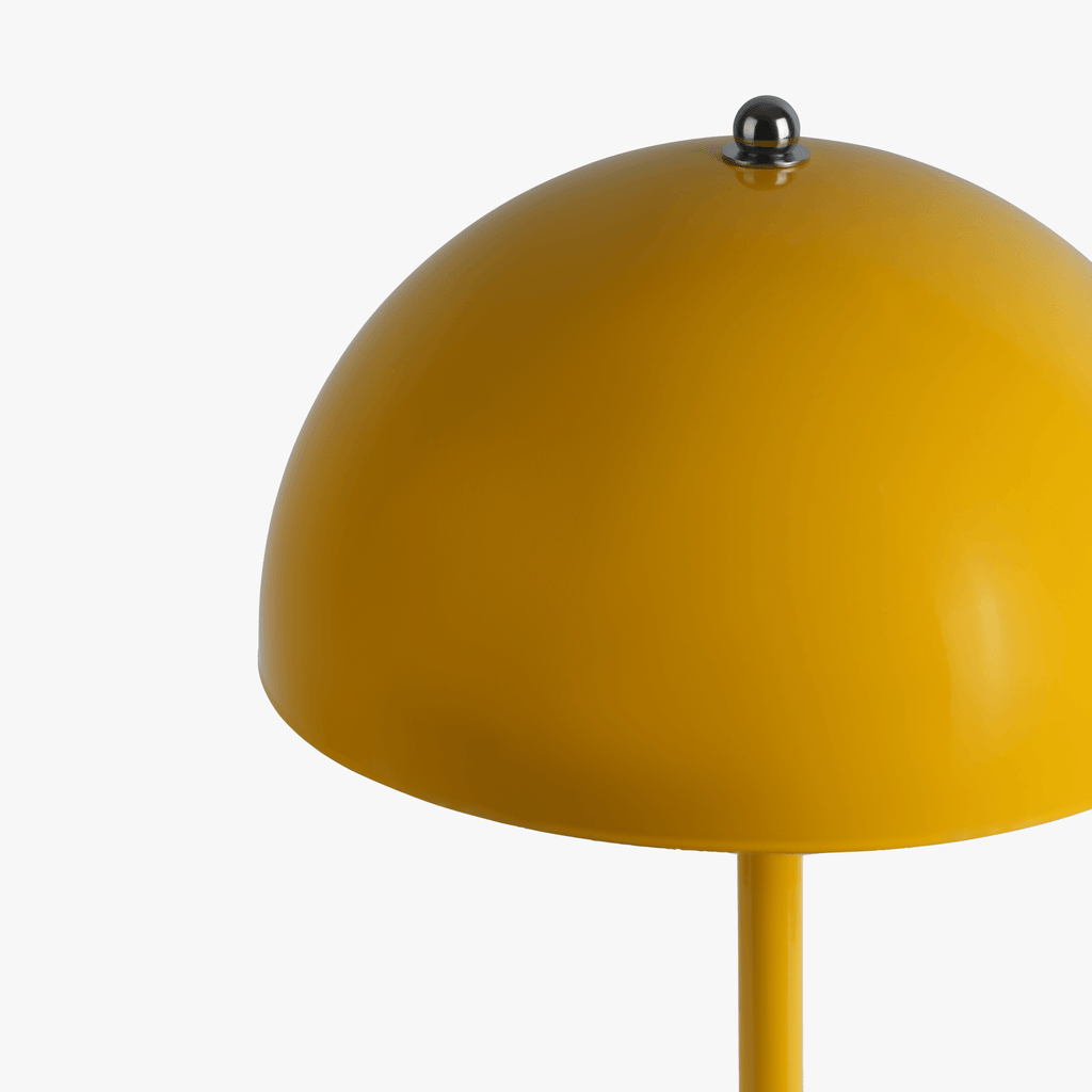Lioraelle | Lampada da Tavolo con Finitura Lucida e Design Parabolico Scultoreo per Illuminazione Ambientale Morbida