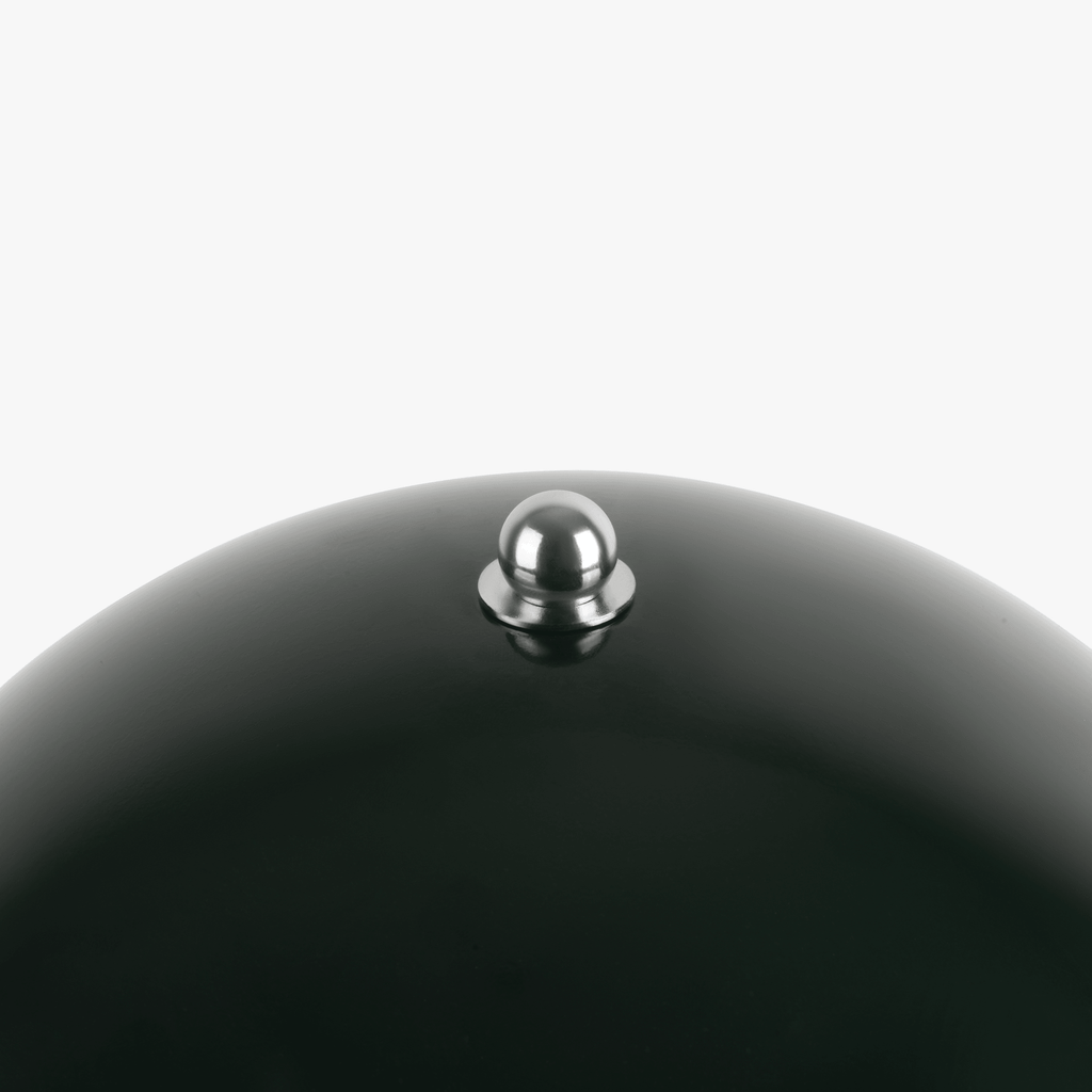 Lioraelle | Lampada da Tavolo con Finitura Lucida e Design Parabolico Scultoreo per Illuminazione Ambientale Morbida