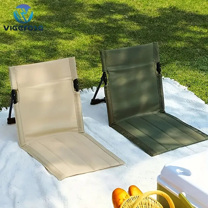 Sedia da Campeggio Pieghevole con Design Ergonomico Leggero