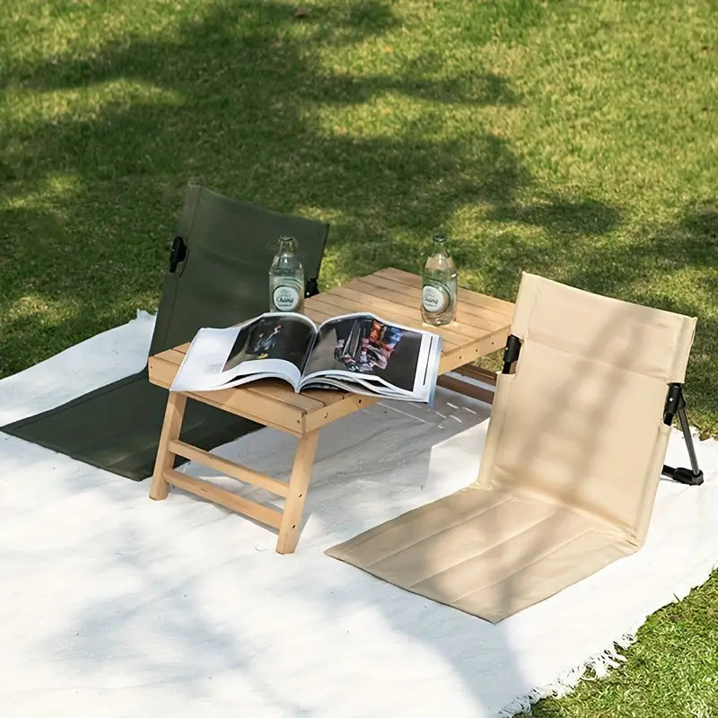 Sedia da Campeggio Pieghevole con Design Ergonomico Leggero