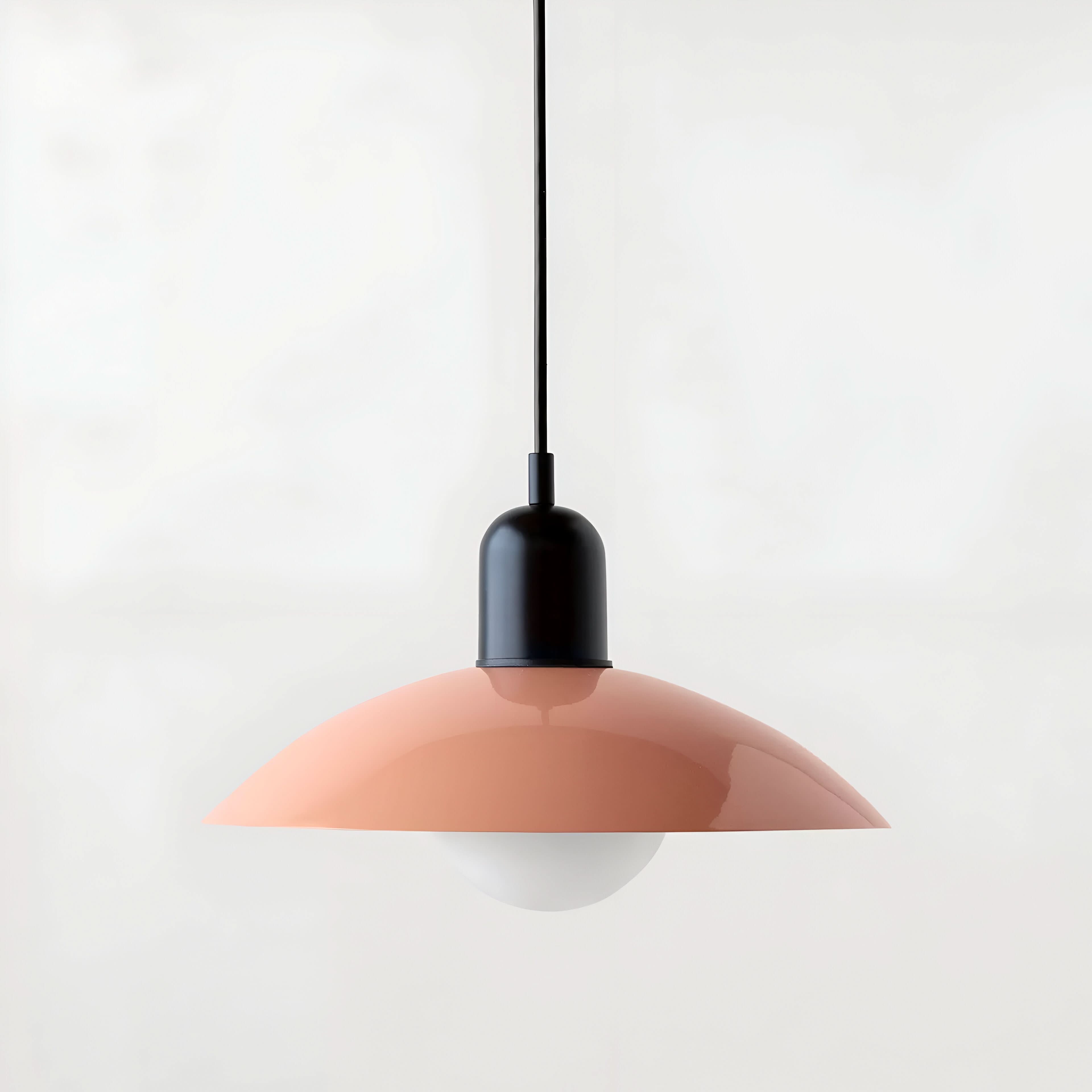 Lampada a Sospensione Modern Macaron Bauhaus – Ombra in Ferro