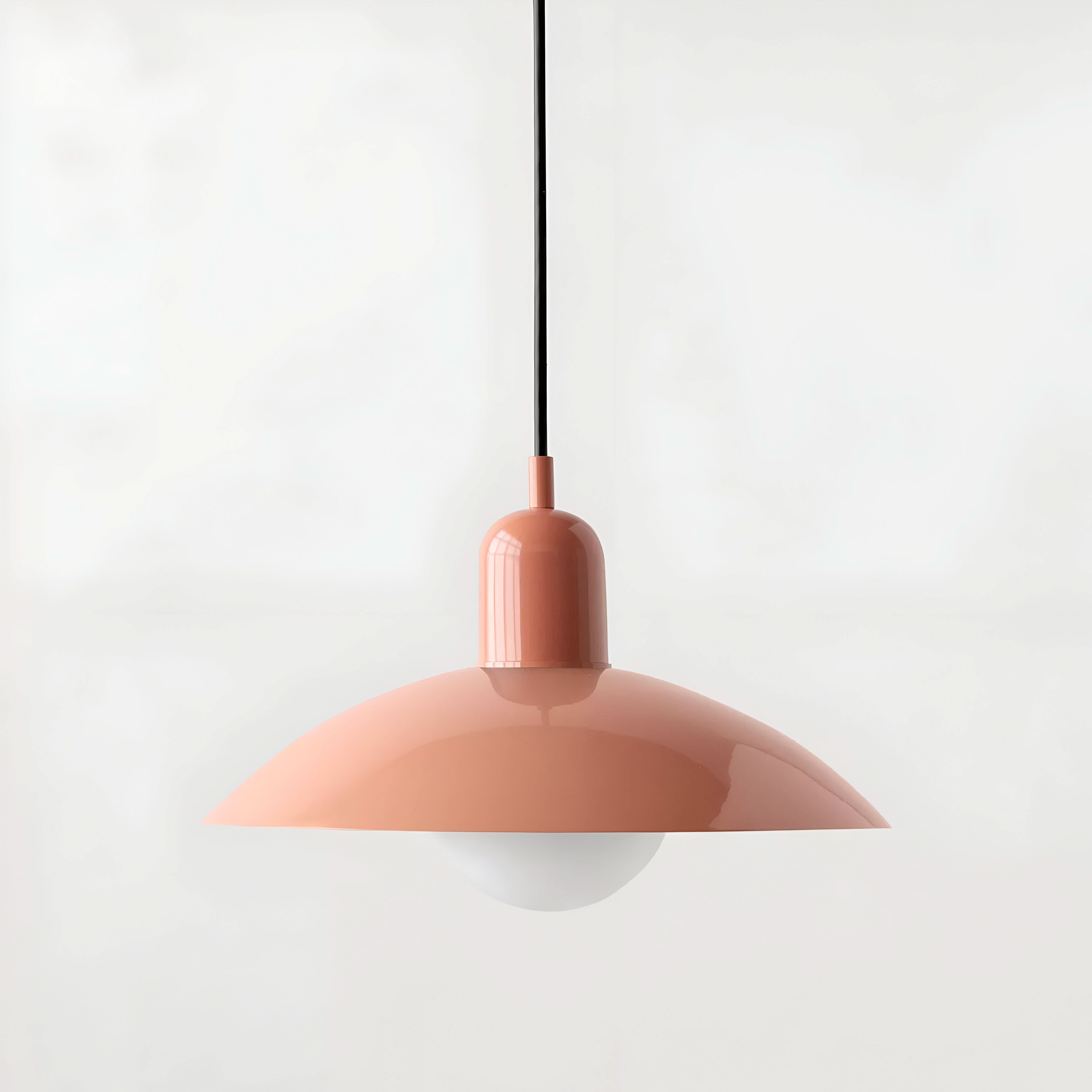 Lampada a Sospensione Modern Macaron Bauhaus – Ombra in Ferro