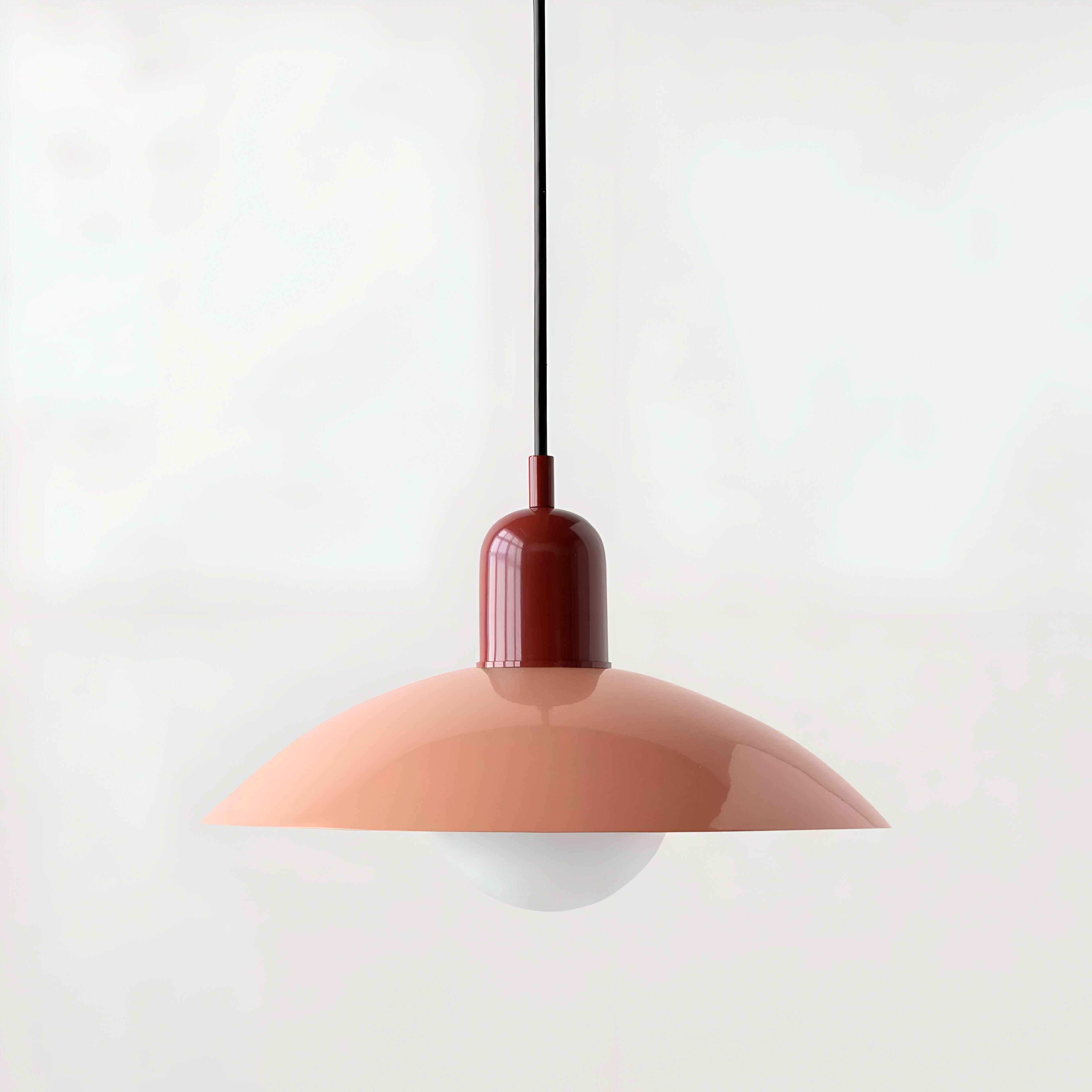 Lampada a Sospensione Modern Macaron Bauhaus – Ombra in Ferro