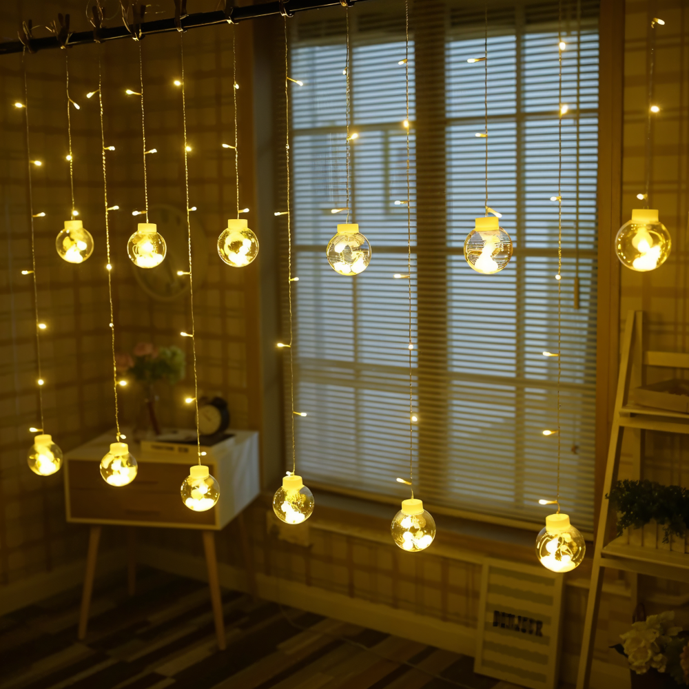 GlowSphere Solar – Magico Filo di Luci Solari