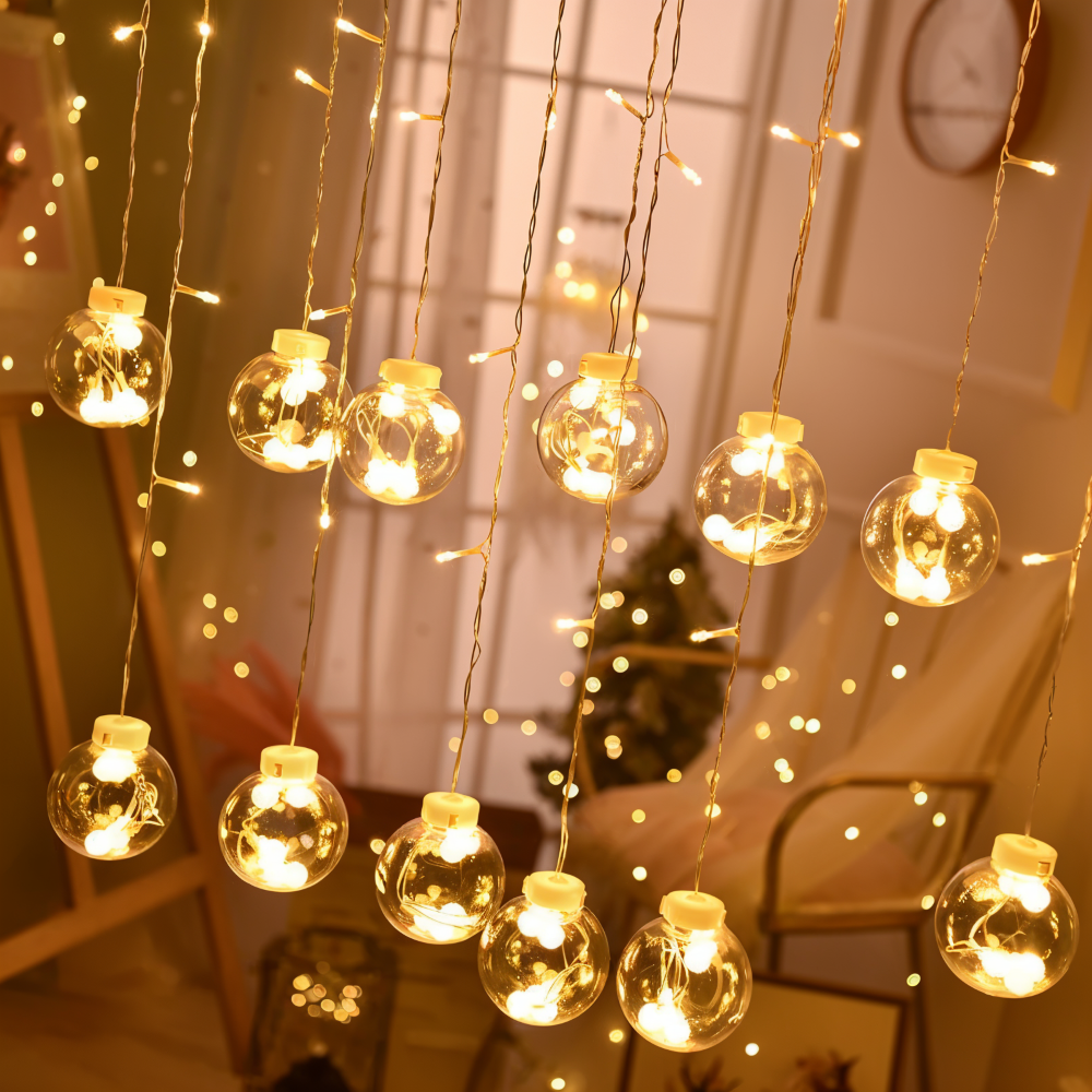 GlowSphere Solar – Magico Filo di Luci Solari