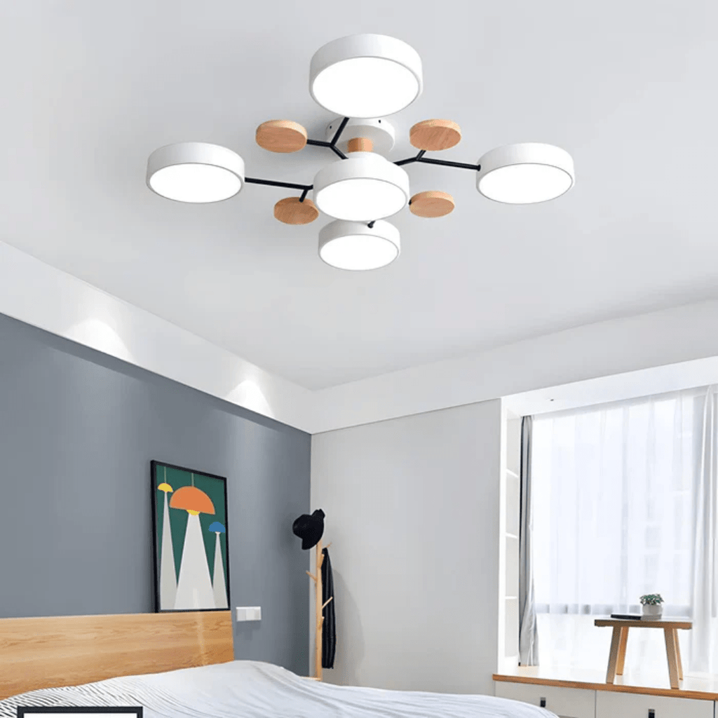 CEILUX – Moderno lampadario LED rotondo con design minimalista snello