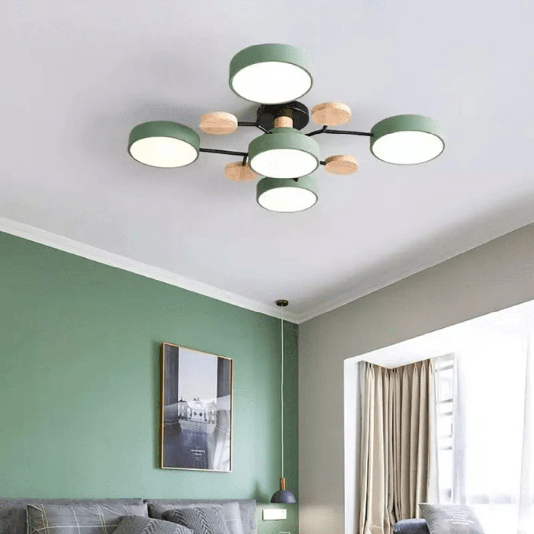 CEILUX – Moderno lampadario LED rotondo con design minimalista snello