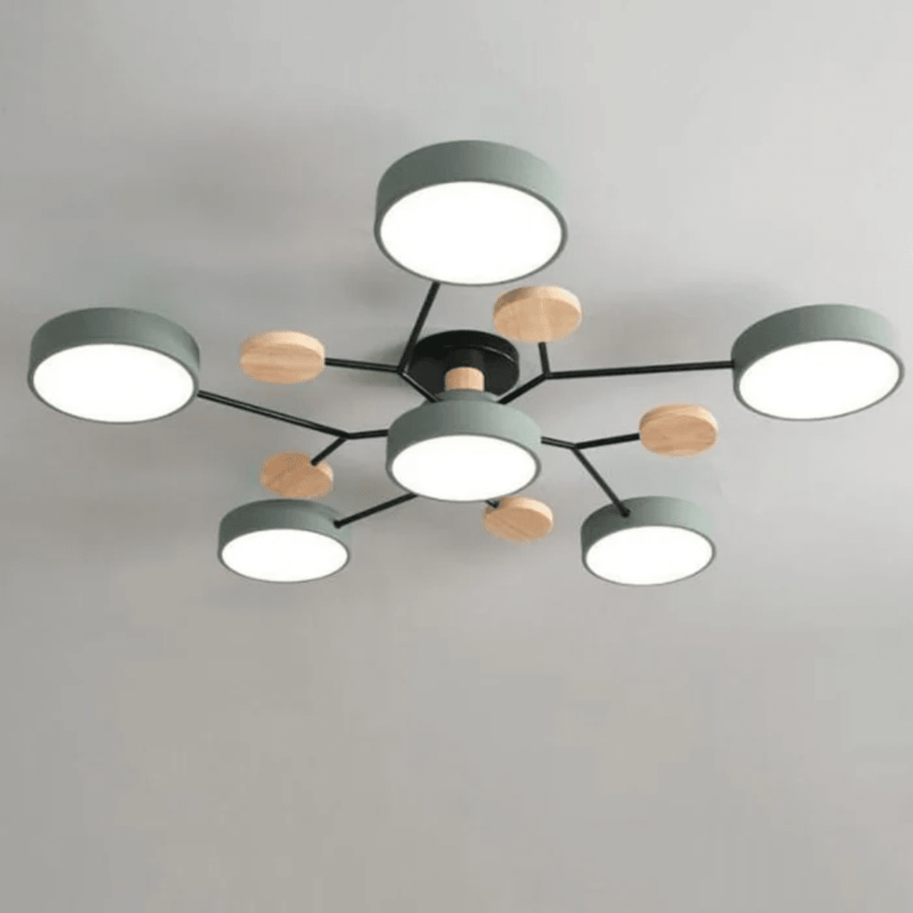 CEILUX – Moderno lampadario LED rotondo con design minimalista snello