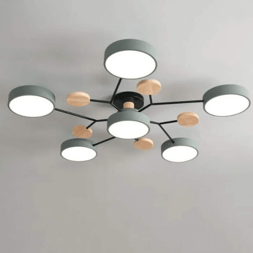 CEILUX – Moderno lampadario LED rotondo con design minimalista snello