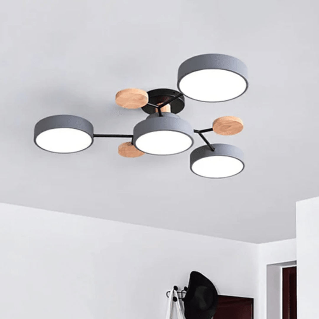 CEILUX – Moderno lampadario LED rotondo con design minimalista snello