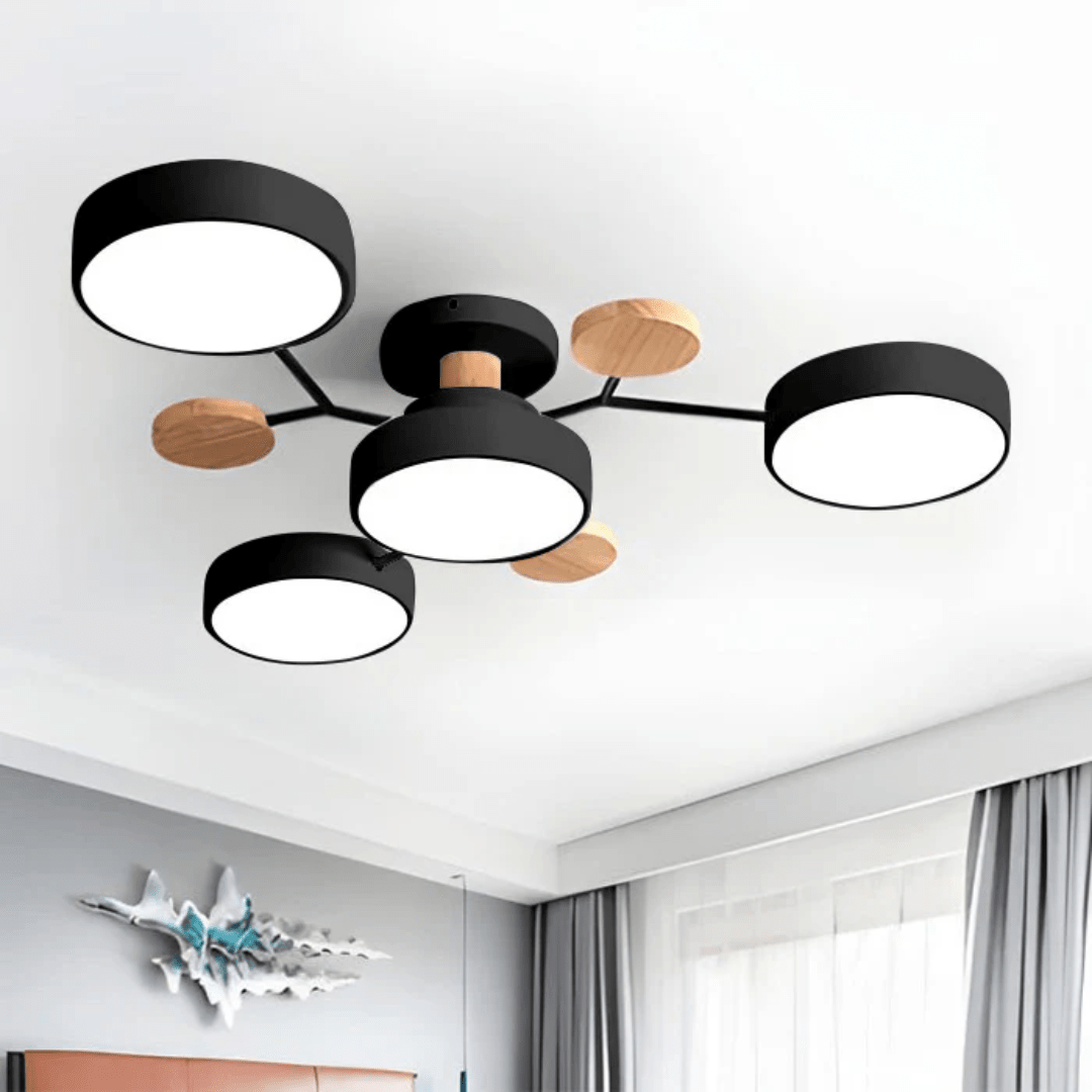 CEILUX – Moderno lampadario LED rotondo con design minimalista snello