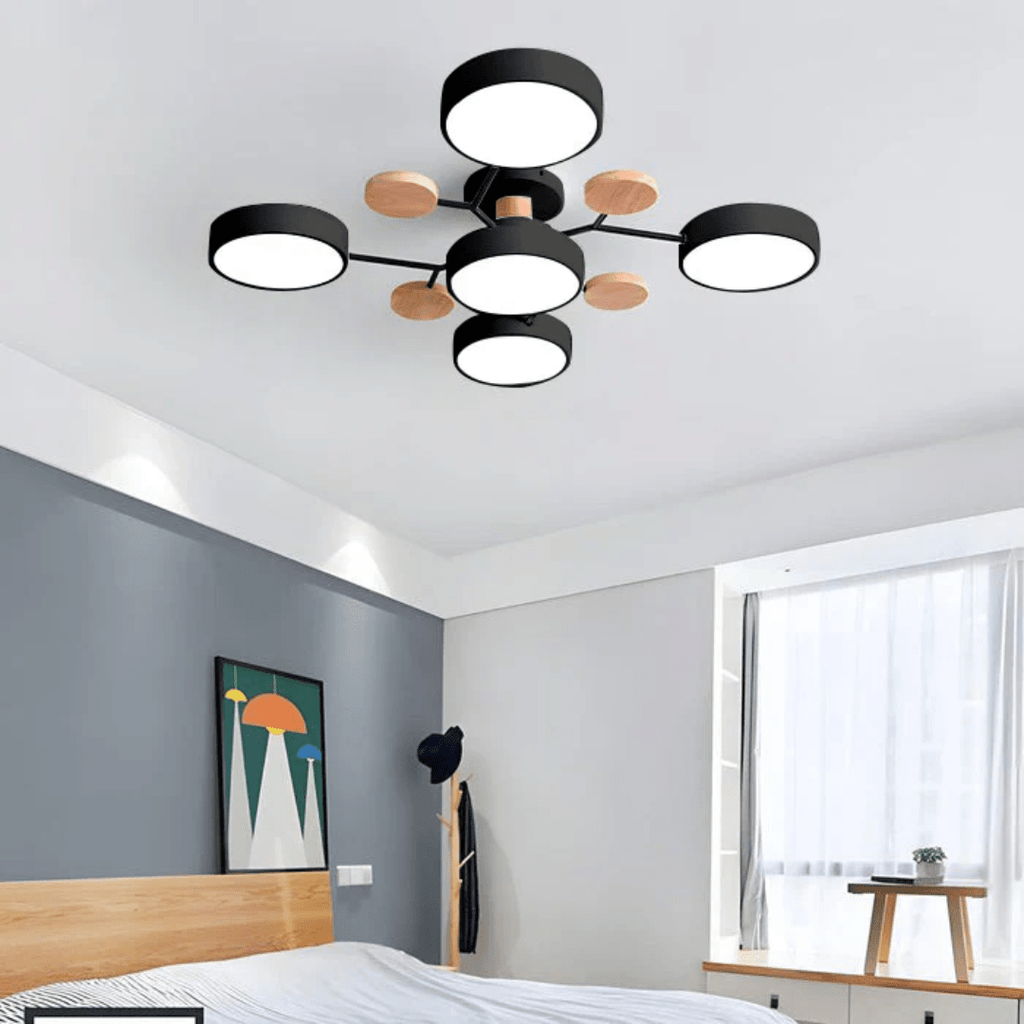 CEILUX – Moderno lampadario LED rotondo con design minimalista snello