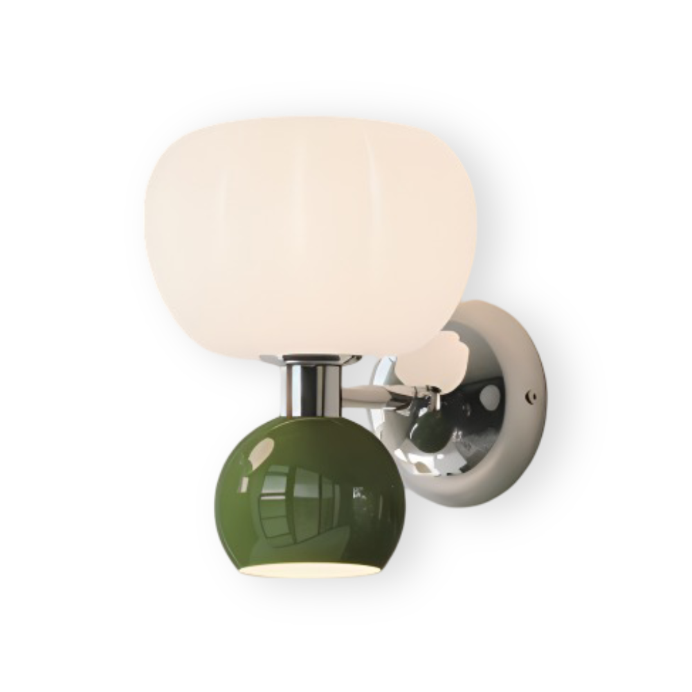 LumaPump – Lampada da Parete LED Cremosa in Design Minimalista a Forma di Pompa