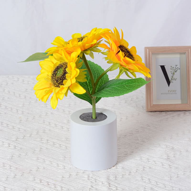Lampada da Tavolo LED Girasole Luccicante