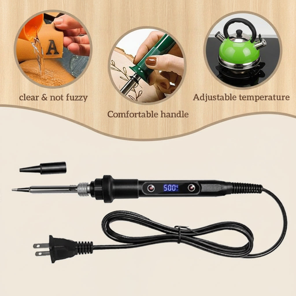 CRAFTMASTER PRO – Set di incisione e pirografia per creativi