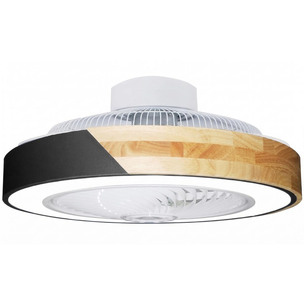 Ventilatore da soffitto a semi incasso silenzioso con telecomando