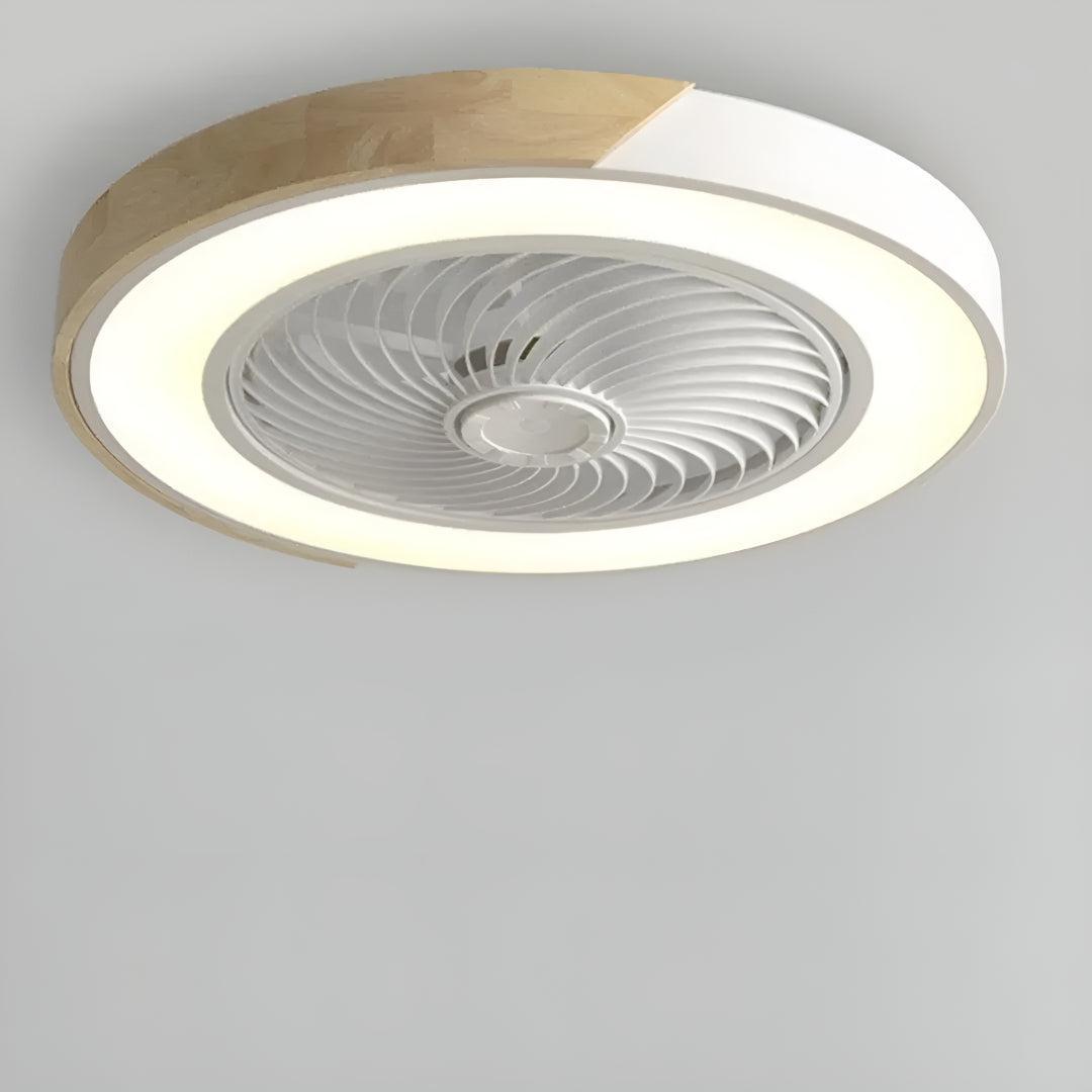 Ventilatore da soffitto a semi incasso silenzioso con telecomando