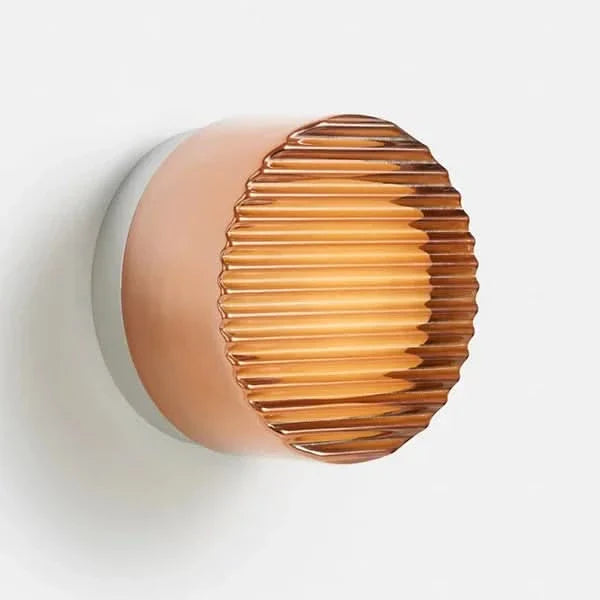 Moderna Lampada da Parete LED Rotonda