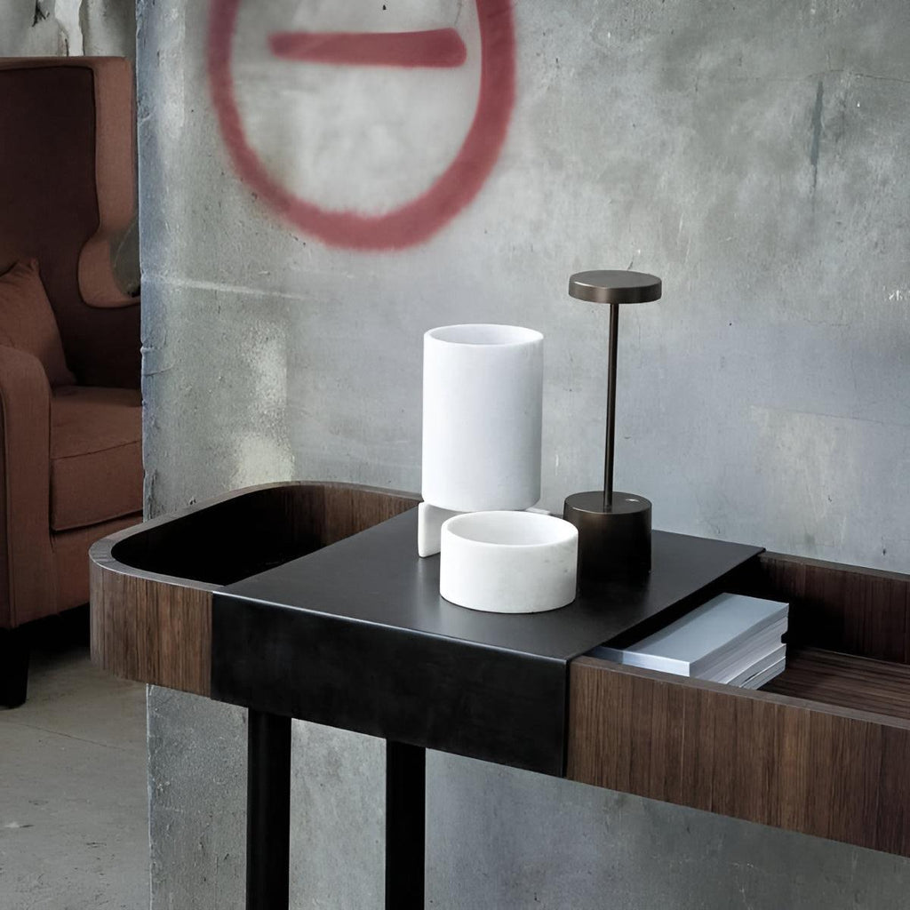 Lampada da Tavolo Ricaricabile Senza Fili per Ristoranti con Tecnologia di Dimming Touch
