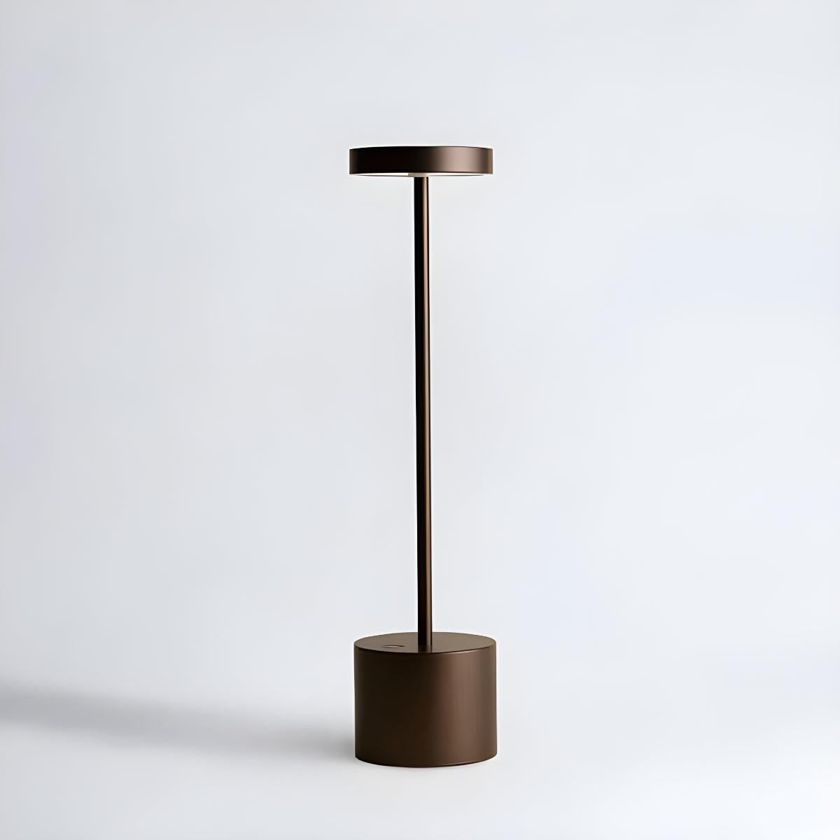 Lampada da Tavolo Ricaricabile Senza Fili per Ristoranti con Tecnologia di Dimming Touch